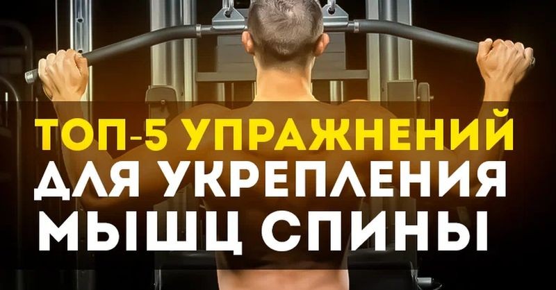 Cover Image of Топ-5 упражнений для укрепления спины